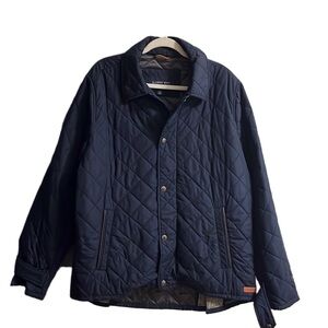 Men’s Lands' End Navy Barn Jacket Size Large